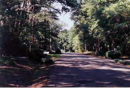 W Indianhead Dr looking N