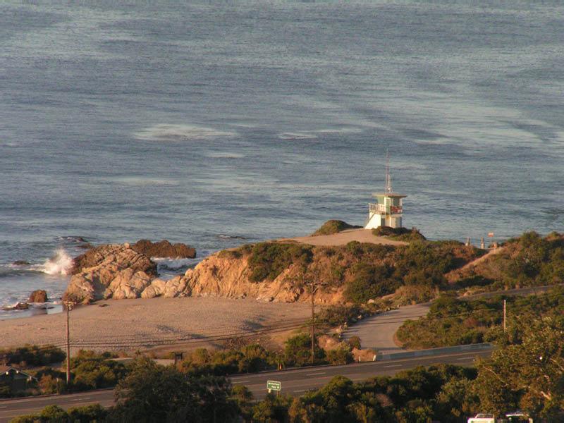 lighthouse (?) at Leo Carillo State Park